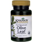 Swanson Full Spectrum Olive Leaf 400 mg Extrakt z olivových listů 60 kapslí – Hledejceny.cz