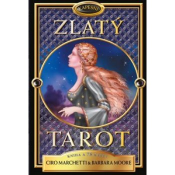 Zlatý tarot - Kniha a 78 karet - Barbara Moore; Ciro Marchetti