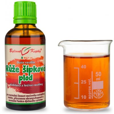 Růže šípková šípek kapky Duše rostlin tinktura 50 ml – Hledejceny.cz
