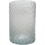 Váza DIAMOND VÁLEC ruční výroba skleněná d10x20cm – Zboží Dáma