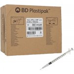 Becton Dickinson BD PLASTIPAK tuberkulinové stříkačky s jehlou 27G 1 ml 120 ks – Hledejceny.cz