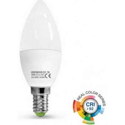 Brilagi LED žárovka Ecoline C37 E14/7W/230V 3000K BG1909 – Hledejceny.cz