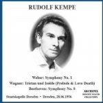 Rudolf Kempe - Weber: Symphony No.1, Wagner: Tristan Und Isolde (Prelude & Love Death), Beethoven: Symphony No. 5 CD – Hledejceny.cz