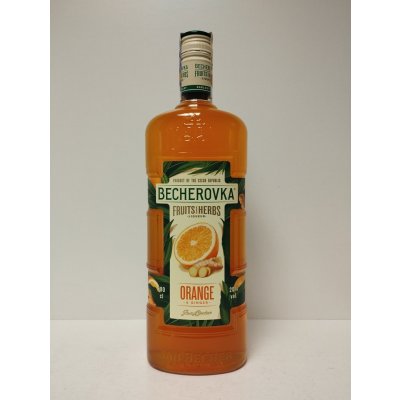 Becherovka Orange & Ginger 20% 1 l (holá láhev) – Zboží Dáma