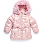 Joyce zimní bunda Heart růžová – Sleviste.cz