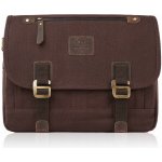 Paolo Peruzzi taška na dokumenty z plátna bez vzoru – Hledejceny.cz