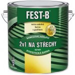 Barvy A Laky Hostivař FEST-B S2141, antikorozní nátěr na železo 0280 hnědý, 2,5kg – Hledejceny.cz