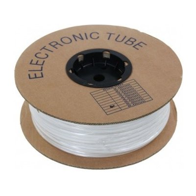 Popisovací PVC bužírka kruhová 3,6mm, UL, bílá, 100m – Sleviste.cz