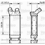 chladič turba VALEO 818866