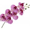 Květina Orchidej Phalaenopsis 77 cm, fialový