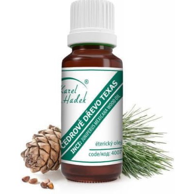 Karel Hadek Éterický olej Cedrové dřevo Texas 10 ml – Hledejceny.cz