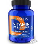 Natios Vitamin D3 & K2 5000 IU & 200 mcg 100 kapslí – Hledejceny.cz