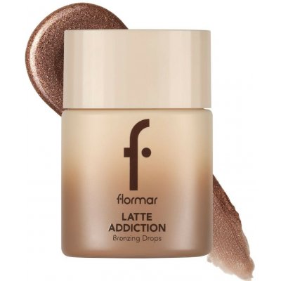 Flormar tekutý bronzer Latte Addiction Bronzing Drops 001 Blonde Espresso 30 ml – Sleviste.cz