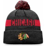Fanatics pánská Zimní čepice Chicago Blackhawks Fundamental beanie Cuff with Pom – Hledejceny.cz