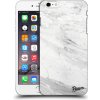 Pouzdro a kryt na mobilní telefon Apple Pouzdro Picasee silikonové Apple iPhone 6 Plus/6S Plus - White marble čiré