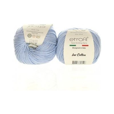 Etrofil Bambino Lux Cotton 70526 - světle modrá – Zboží Mobilmania