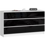 Ak furniture Kuba 140 cm 6 šuplíků – Zboží Mobilmania