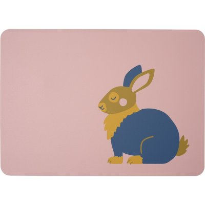 ASA Selection prostírání s motivem králíka Coppa Kids Farmlig´fe 46x33cm
