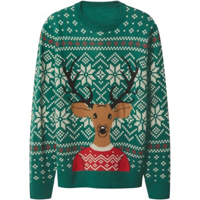 esmara Men pánský vánoční svetr zelená – Hledejceny.cz