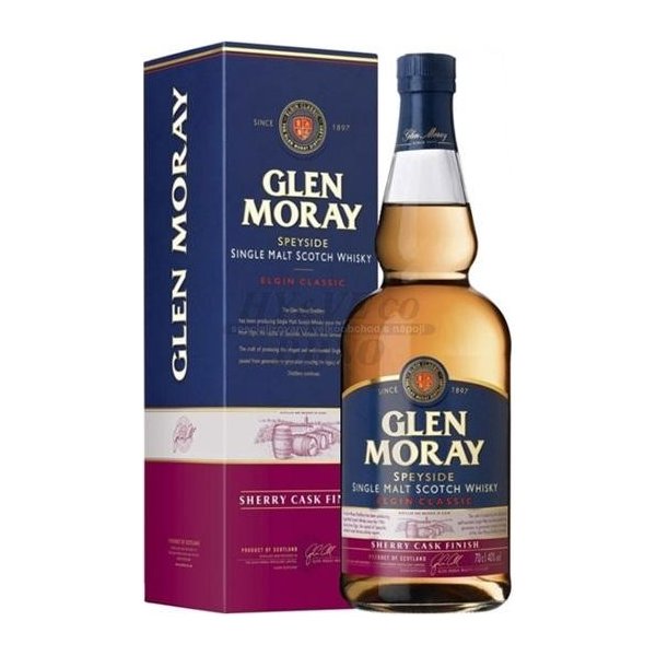 Whisky Glen Moray Sherry Cask 40% 0,7 l (karton)