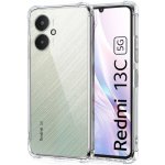 Techsuit Shockproof Clear Silicone [Camera Protection] pouzdro pro Xiaomi Redmi 13C 5G – průhledné – Zboží Živě