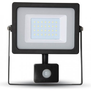 V-TAC LED reflektor VT-4933 - 30W, černý s čidlem od 1 166 Kč - Heureka.cz