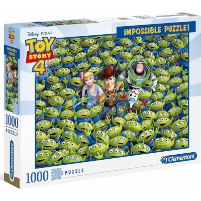 Clementoni Toy Story 4 Příběh hraček: Impossible 1000 dílků – Zbozi.Blesk.cz