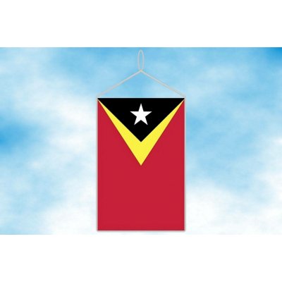 LIBEA, s.r.o. Východní Timor stolní vlaječka Uchycení: Šňůrka (pro zavěšení) – Hledejceny.cz