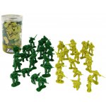 LEAN Toys Zelení vojáci vojenská sada – Zboží Dáma