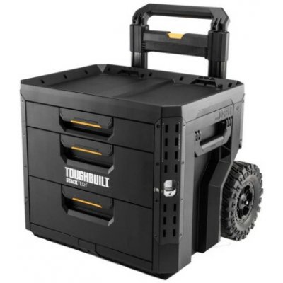 Toughbuilt StackTech Pojízdný box na nářadí se 3 zásuvkami TB-B1-D-R93 – Sleviste.cz