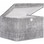 SPRINGOS Úložný box 50x40x30 cm šedý HA3044-XG – Hledejceny.cz
