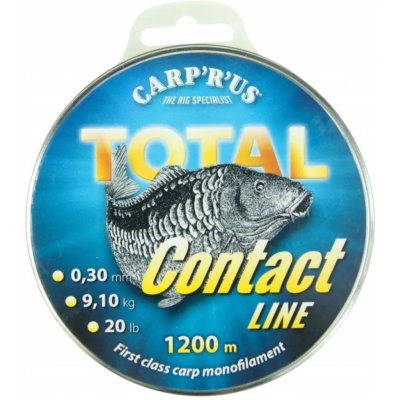 Carp ´R´ Us Total Contact Line Yellow 1200m 0,35mm 11,4kg – Zboží Dáma