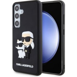 KARL LAGERFELD 3D Rubber Karl&Choupette Samsung Galaxy S24 Plus černé