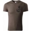 Army a lovecké tričko a košile Tričko E-myslivost Myslivecké s potiskem srnec