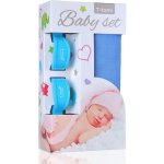 T-tomi Baby set bambusová osuška auta modrá – Zboží Dáma