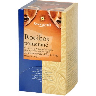 Sonnentor Rooibos pomeranč Bio 30 g – Zbozi.Blesk.cz