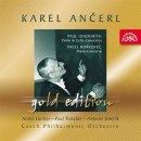 Česká filharmonie/Ančerl Karel - Ančerl Gold Edition 30 Hindemith - Koncert pro housle a orch.,Koncert pro violoncello a orch. / Bořkovec - Koncert pro klavír a orch. CD