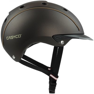 Casco Jezdecká helma MISTRALL hnědá Hnědá – Zboží Dáma