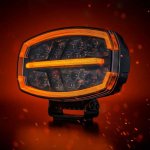Strands LED reflektor FIREFLY ONE 245mm, s pozičním světlem, strobo, 9-48V, 15400 lm, 150W