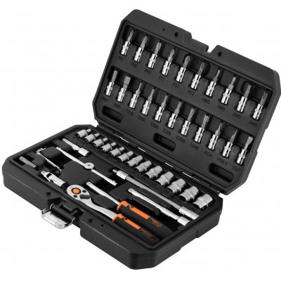 NEO Tools gola sada 1/4" 46 dílů 10-004 – Zboží Dáma