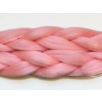 100% Kanekalon jumbo braid Barva: LIGHT PINK (light pastel pink - světle růžová, pastelová), Značka: Dream Hair: Super Braid