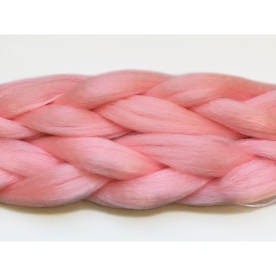 100% Kanekalon jumbo braid Barva: LIGHT PINK (light pastel pink - světle růžová, pastelová), Značka: Dream Hair: Super Braid – Zboží Mobilmania