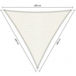 Lazy Momo shadow 6 x 6 x 6 m arctic bílá – Hledejceny.cz