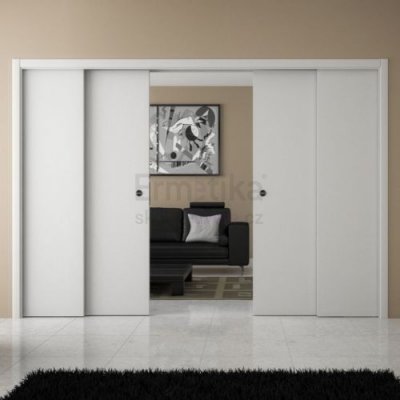 Ermetika STAFFETTA pro posuvné dveře 2-stranné do zdi 2500/1970/170 – Hledejceny.cz