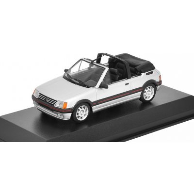 MAXICHAMPS Peugeot 205 CTI 1990 Cabriolet šedá 1:43 – Sleviste.cz