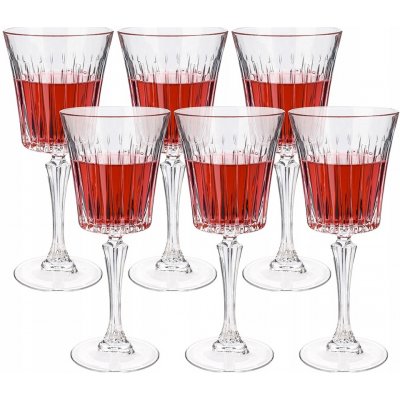 RCR bezbarvý Sklenice na červené víno 6 x 300 ml – Zboží Mobilmania