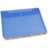 Obálka Foldermate Spisovka závěsná Clear modrá, A4 150 mik, závěsná 150 mik