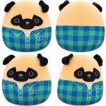 Squishmallows Mops ve flanelové košili Prince 30 cm – Zboží Dáma