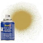 Revell - Barva ve spreji - 34116: matná pískově žlutá (sandy yellow mat) 100ml