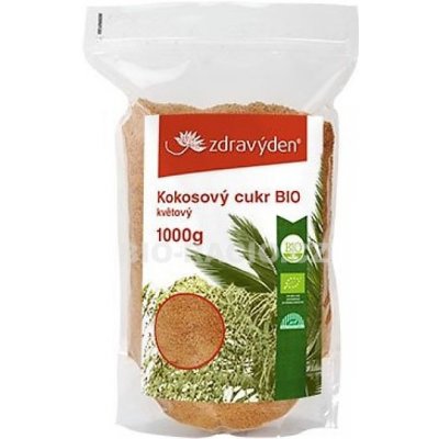 Zdravý den Bio kokosový cukr 1000 g – Zboží Dáma